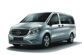 benz v class point to point limousine
